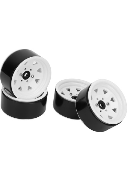 4 Adet 1.9 In Rc Jantlar Evrensel Fit Güçlü Destek 8 Konuşmacı Jant Seti Eksenel SCX10 SCX10 Iı SCX10 Iıı Beyaz (Yurt Dışından) indirimleri