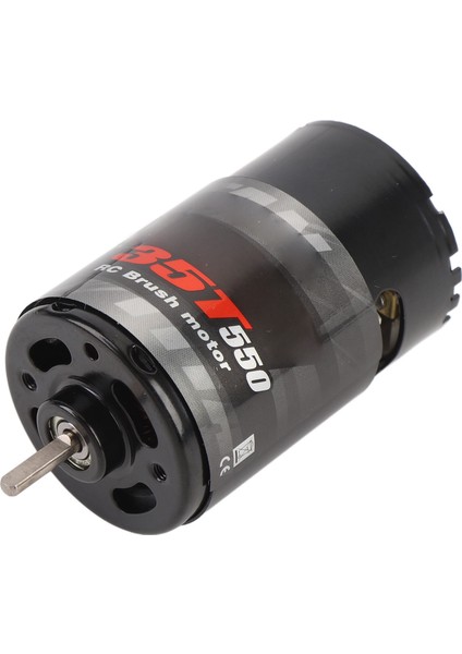 Rc Araba 550 Fırçalı Motor Esc ile Bakır Demir Fırçalı Motor Için Yedek Hpı Wltoys Kyosho 1/10 Rc Off Road Araba 35T (Yurt Dışından) modelleri