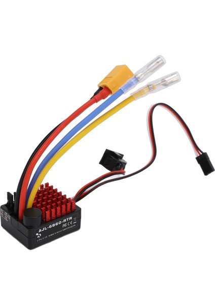 60A Esc 3 Modları Fırçalanmış Su Geçirmez XT60 Fiş Hız Kontrol Cihazı D90 Için Hsp Redcat Eksenel SCX10 Hpı 1/10 Rc Araba Için (Yurt Dışından)