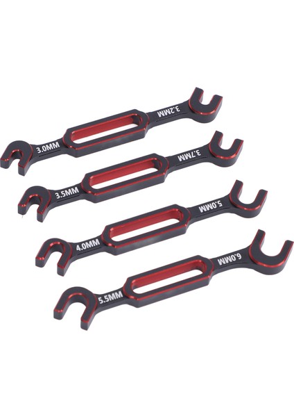 4 Adet Rc Anahtarı 3.0 mm 3.2 mm 3.5 mm 3.7 mm 4.0 mm 5.0 mm 5.5 mm 6.0 mm Gerdirme Somun Küresel Mafsal Sökücü Rc Evrensel Onarım Aracı Için Rc Araba Tekne Drone Kırmızı (Yurt Dışından) fırsatları