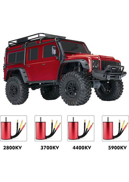 S2845 4400KV Fırçasız Motor Su Geçirmez Motor Değiştirme Traxxas Trx4 Hsp 1/12 Rc Araba Için (Yurt Dışından)