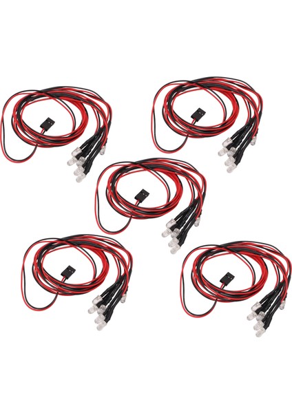 5 Adet Rc Araba LED Işık Kiti 24.8 In 6led Parça Başına Dalı Silikon Kolay Kullanım 6leds Rc Araba Işık Rc Araba Gövde Uçak (Yurt Dışından) fiyatları