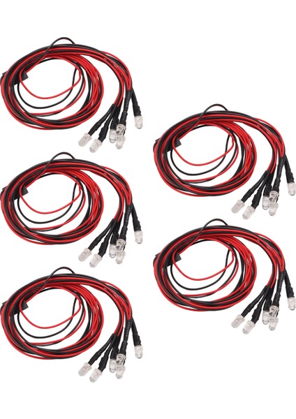 5 Adet Rc Araba LED Işık Kiti 24.8 In 6led Parça Başına Dalı Silikon Kolay Kullanım 6leds Rc Araba Işık Rc Araba Gövde Uçak (Yurt Dışından) indirimleri