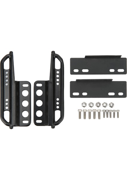 Rc Yan Pedalı Yedek Demir Rc Araba Yan Basamak Tahtası Eksenel SCX24 Wrangler Jlu Sürgü Bronco (Yurt Dışından) indirimleri