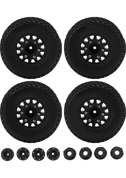 1/10 Rc Kısa Kulvar Kamyon Lastikleri Arrma Senton Traxxas Slash 12MM 14MM 17MM Altıgen Rc Kamyon Lastikleri Siyah (Yurt Dışından)