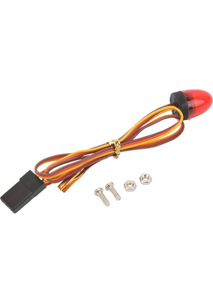 Rc Araba Alarm Işığı 5 Işık Modu Yüksek Simülasyon Yuvarlak Kompakt 10X15MM LED Uyarı Işığı 1/10 Rc Araba Kırmızı (Yurt Dışından) fiyatları