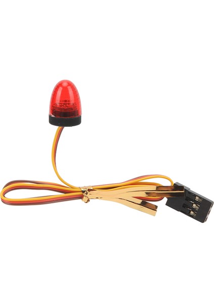 Rc Araba Alarm Işığı 5 Işık Modu Yüksek Simülasyon Yuvarlak Kompakt 10X15MM LED Uyarı Işığı 1/10 Rc Araba Kırmızı (Yurt Dışından) fırsatları
