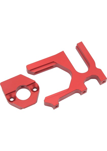 Rc Motor Montajı Yüksek Sertlik Alüminyum Alaşımlı Cnc Işleme Rc Motor Montajı Tabanı Arrma 1/7 1/8 Serisi Rc Arabalar Kırmızı (Yurt Dışından) modelleri