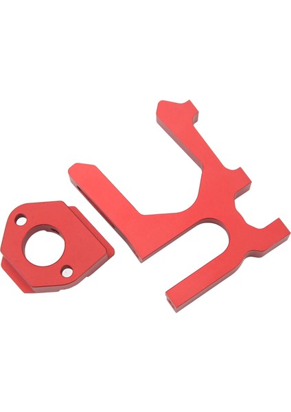 Rc Motor Montajı Yüksek Sertlik Alüminyum Alaşımlı Cnc Işleme Rc Motor Montajı Tabanı Arrma 1/7 1/8 Serisi Rc Arabalar Kırmızı (Yurt Dışından) fırsatları