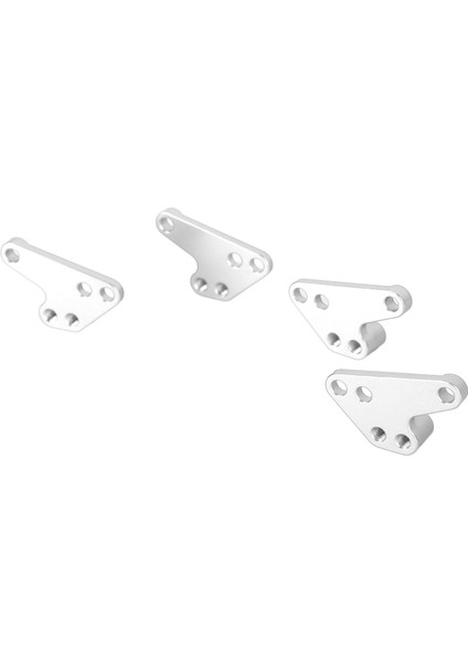 2 Pairs Rc Cnc Şok Kulesi Dağı Alüminyum Alaşımlı Aşınmaya Dalı Ön Arka Şok Kulesi Dağı Traxxas 1/10 Maxx Gümüş (Yurt Dışından) fırsatları