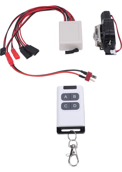 Rc Araba Vinç Simüle 1/10 Ölçekli Rc Model Paletli Araba Metal Vinç Bağlantı Hattı ve Uzaktan Kumanda Eksenel Siyah (Yurt Dışından) fiyatları