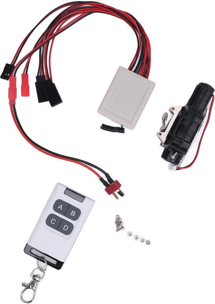 Rc Araba Vinç Simüle 1/10 Ölçekli Rc Model Paletli Araba Metal Vinç Bağlantı Hattı ve Uzaktan Kumanda Eksenel Siyah (Yurt Dışından) modelleri