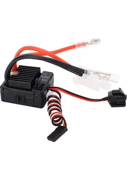 60A Fırçalı Esc Su Geçirmez Toz Geçirmez Hız Kontrol 1/10 Rc Arabalar Tekneler Için (Yurt Dışından)