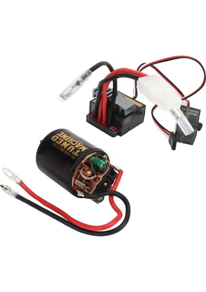 Rc Fırçalı Motor Esc Kiti Harici Karbon Fırça Su Geçirmez 540 Fırça Motoru 320A Esc Için Tamiya Fiş 21T (Yurt Dışından) fiyatları