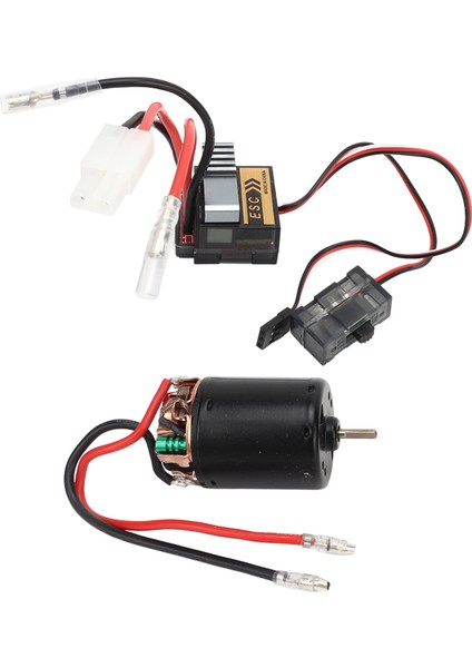 Rc Fırçalı Motor Esc Kiti Harici Karbon Fırça Su Geçirmez 540 Fırça Motoru 320A Esc Için Tamiya Fiş 21T (Yurt Dışından) indirimleri