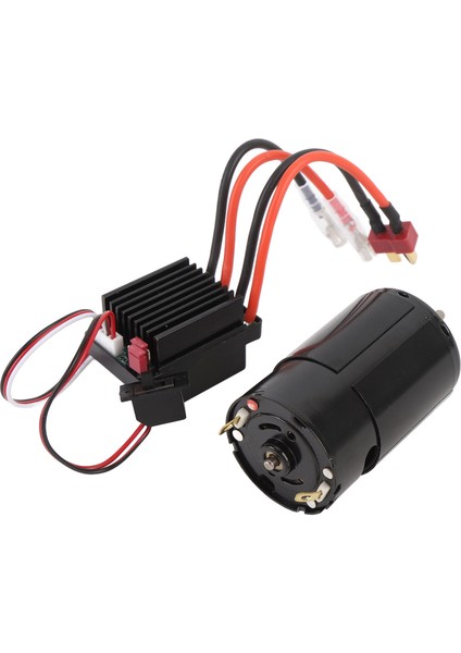 Rc Araba 550 Fırçalı Motor Esc ile Bakır Demir Fırçalı Motor Için Yedek Hpı Wltoys Kyosho 1/10 Rc Off Road Araba 21T (Yurt Dışından) indirimleri