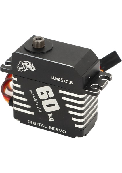 Servo Motor Metal Dişli Dijital 60 kg Servo Motor Aksesuar Seti Kiti Için 1/10 1/8 1/5 (Yurt Dışından) modelleri