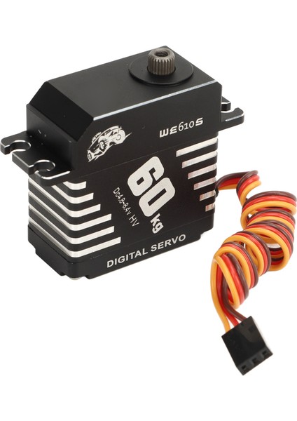 Servo Motor Metal Dişli Dijital 60 kg Servo Motor Aksesuar Seti Kiti Için 1/10 1/8 1/5 (Yurt Dışından) fırsatları