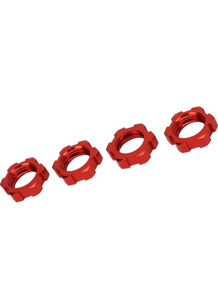 4 Adet 17MM Tekerlek Hex Hub Adaptörü Yedek Alüminyum Alaşım Jant Hex Sürücü Uzatma Adaptörü Traxxas 1/10 Rc Arabalar Kırmızı (Yurt Dışından) fiyatları