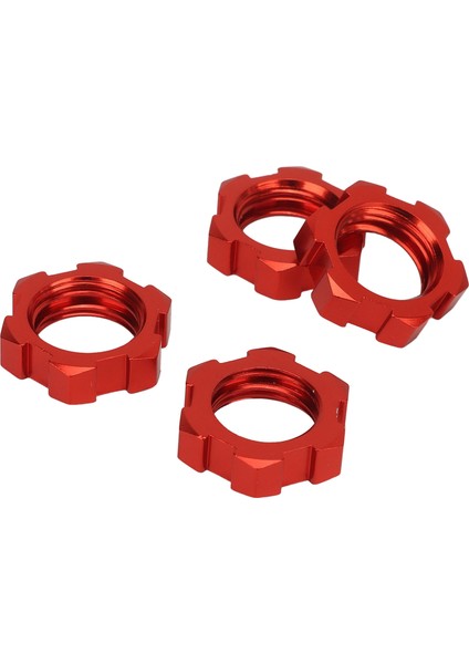 4 Adet 17MM Tekerlek Hex Hub Adaptörü Yedek Alüminyum Alaşım Jant Hex Sürücü Uzatma Adaptörü Traxxas 1/10 Rc Arabalar Kırmızı (Yurt Dışından) fırsatları