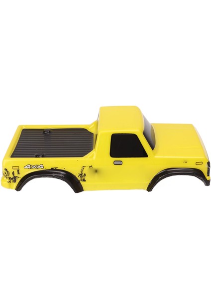 Rc Araba Gövde Kabukları Tekerlek Tabanı 125MM Şok Direnci Rc Aksesuarları Eksenel SCX24 1:24 Paletli Araç Sarı (Yurt Dışından) modelleri