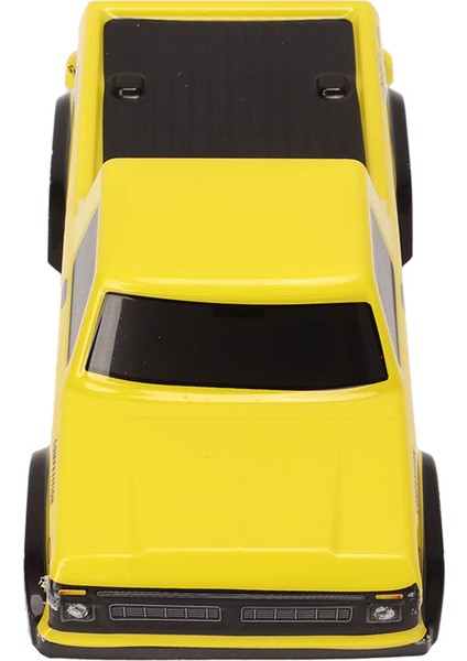 Rc Araba Gövde Kabukları Tekerlek Tabanı 125MM Şok Direnci Rc Aksesuarları Eksenel SCX24 1:24 Paletli Araç Sarı (Yurt Dışından) fırsatları