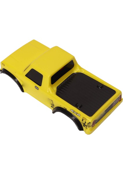 Rc Araba Gövde Kabukları Tekerlek Tabanı 125MM Şok Direnci Rc Aksesuarları Eksenel SCX24 1:24 Paletli Araç Sarı (Yurt Dışından) indirimleri