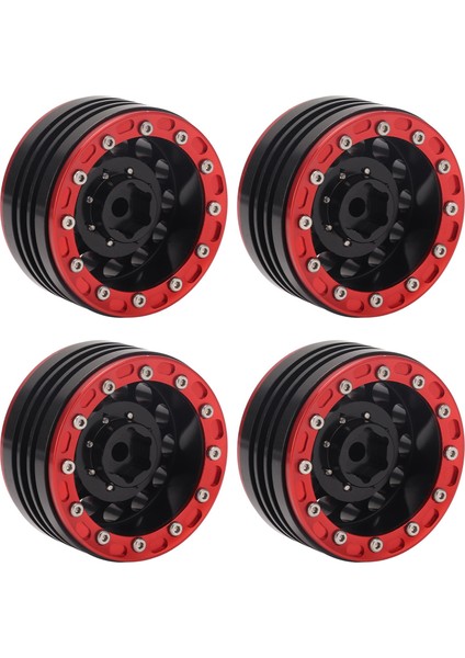 4 Adet 1.9 In Rc Jantlar Alaşım Cnc Işleme 1/10 Rc Beadlock Tekerlek Göbeği Parça Eksenel SCX10 90046 Axı 03007 Mst (Yurt Dışından) indirimleri