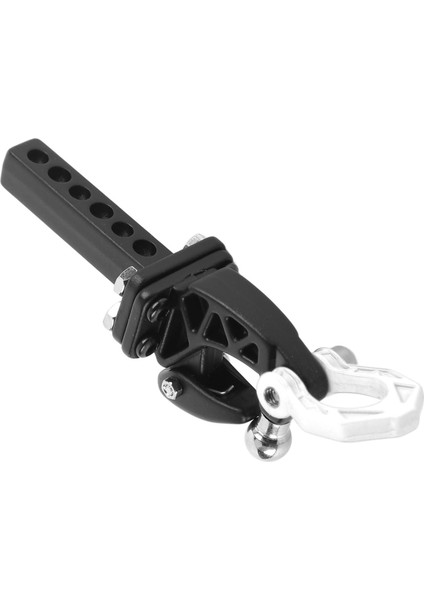 Rc Römork Bağı Çekme Kancası Alüminyum Metal Römork Bağı Alıcısı SCX10 Rc Paletli Aksesuarları Gümüş (Yurt Dışından) modelleri