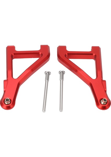 1 Çift Rc Ön Üst Salıncak Kolu Alüminyum Alaşımlı Süspansiyon Kolu Için Parçaları Yükseltme 1/10 UD1002 UD1002SE Çöl Off Road Kısa Kamyon Kırmızı (Yurt Dışından)