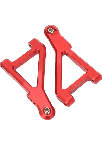 1 Çift Rc Ön Üst Salıncak Kolu Alüminyum Alaşımlı Süspansiyon Kolu Için Parçaları Yükseltme 1/10 UD1002 UD1002SE Çöl Off Road Kısa Kamyon Kırmızı (Yurt Dışından) modelleri