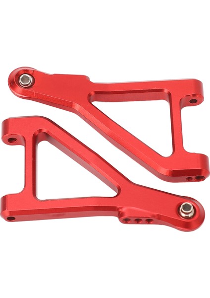 1 Çift Rc Ön Üst Salıncak Kolu Alüminyum Alaşımlı Süspansiyon Kolu Için Parçaları Yükseltme 1/10 UD1002 UD1002SE Çöl Off Road Kısa Kamyon Kırmızı (Yurt Dışından) fırsatları