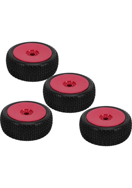 4 Adet 1/8 Rc Kamyon Lastikleri Lastik Tekerlek Lastikleri Aksesuar Değiştirme Hpı Rc Off Road Aracı Kırmızı (Yurt Dışından) fırsatları
