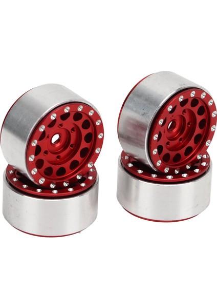 4 Adet Rc Beadlock Tekerlek Göbeği Alüminyum Alaşımlı Rc Tekerlek Jant Göbeği Traxxas 1/18 Rc Arabalar Için Axial SCX24 1/24 Rc Arabalar Için Kırmızı (Yurt Dışından) fiyatları