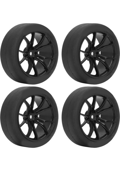 4 Adet Rc Araba Lastikleri Güçlü Yastıklama Evrensel Fit Tamiya Için TT01 TT02 XV01 XV02 Hsp 94123 94122 1/10 Uzaktan Kumanda Arabalar Siyah (Yurt Dışından) fiyatları