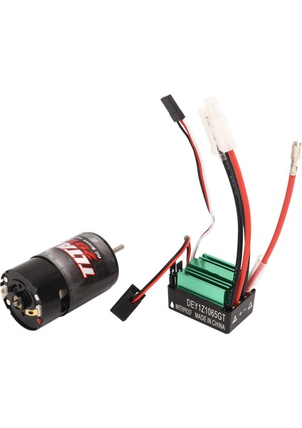 Rc Araba Fırçalı Motor Esc 550 Fırçalı Motor Su Geçirmez 65A Fırçalı Esc Rc Araba Tekne Için 29T (Yurt Dışından) fiyatları