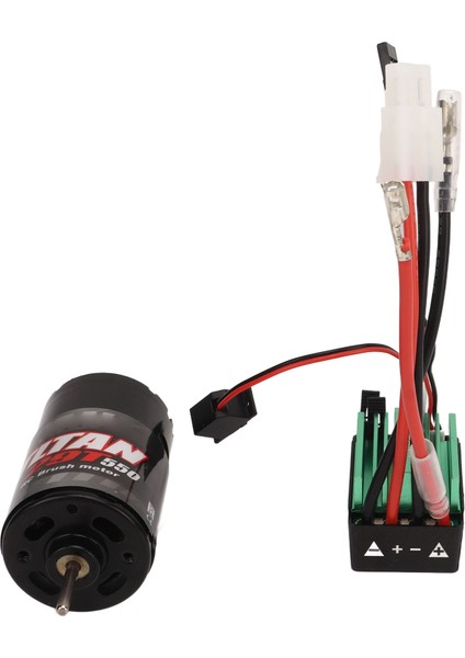 Rc Araba Fırçalı Motor Esc 550 Fırçalı Motor Su Geçirmez 65A Fırçalı Esc Rc Araba Tekne Için 29T (Yurt Dışından) modelleri