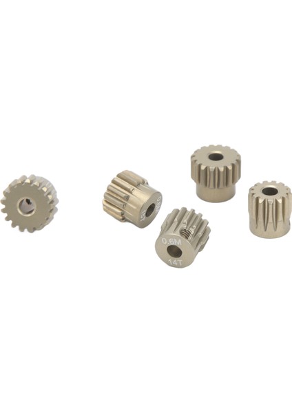 0.6 M Pinyon Dişli Seti Alüminyum Alaşım 3.175 mm Delik 13 T 14 T 15 T 16 T 17 T Pinyon Dişli Motor Için SCX10 Trx4 1/8 1/10 Paletli (Yurt Dışından)