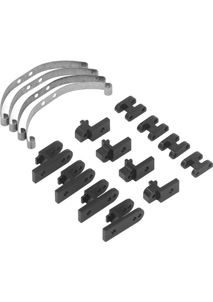 Rc Yaprak Yaylı Süspansiyon Alüminyum Alaşımlı Yaprak Yaylı Süspansiyon Için Fit Wpl B4 24 1/16 Rc Araba Siyah (Yurt Dışından) modelleri