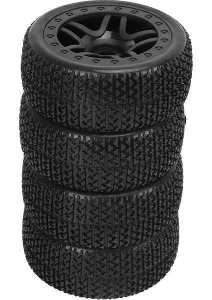 Hobao Vs Için 4 Adet Rc Araba Tekerleği ve Lastikleri Hong Nor X3E Için Hpı 1/8 Rc Araba Yükseltme Aksesuarları B Lastiği (Yurt Dışından) indirimleri