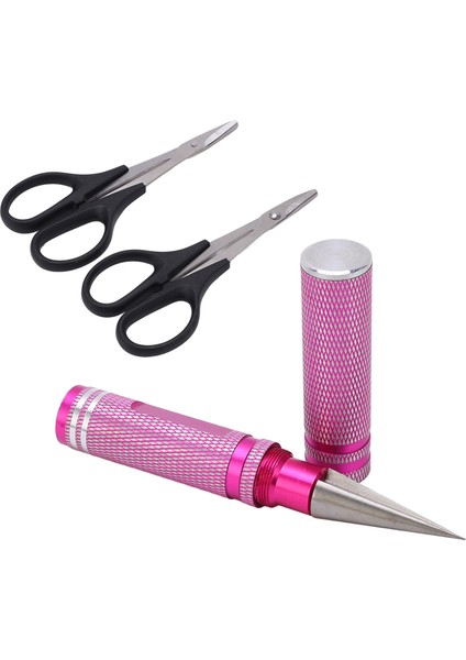 Evrensel Rc Kavisli Makas Seti 0-14MM Rc Araba Delik Zımba Aksesuarları Uzaktan Kumanda Araba Drone Pembe (Yurt Dışından) modelleri