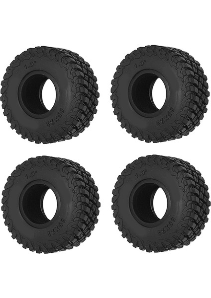 Rc Araba Tekerleği Jant ve Lastik Sağlam Hafif Rc Plastik Jantlar Lastikler Seti Eksenel SCX24 1/24 1/18 Rc Paletli (Yurt Dışından) indirimleri