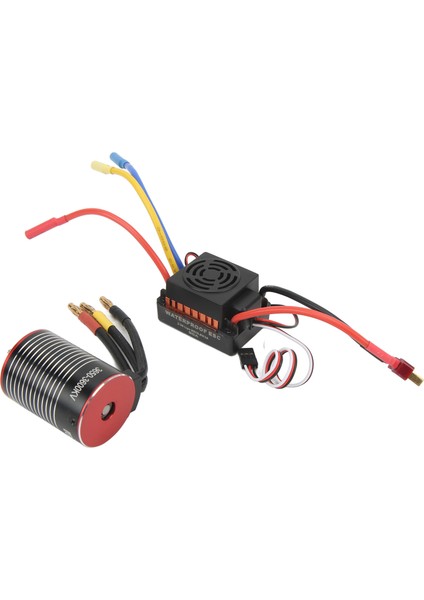 3600KV Fırçasız Motor 60A Esc Combo Yüksek Burulma Su Geçirmez Toz Geçirmez Fırçasız Motor Esc Seti 1/10 1/12 1/16 Rc (Yurt Dışından) indirimleri