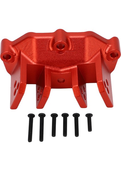 1/10 Rc Aks Muhafazası Üst Rot Kolu Montaj Alüminyum Alaşımlı Rot Bağlantı Destek Braketi Losi Baja Rey Rc Arabalar Kırmızı (Yurt Dışından)