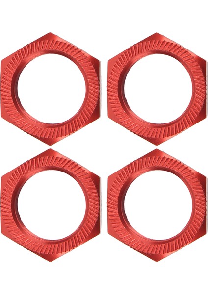 4 Adet 24MM Tekerlek Altıgen Göbek Somunu Alüminyum Alaşımlı Yüksek Mukavemetli 24MM Altıgen Göbek Somunu Arrma 1/5 Outcast Kraton 8s Kırmızı (Yurt Dışından) fiyatları