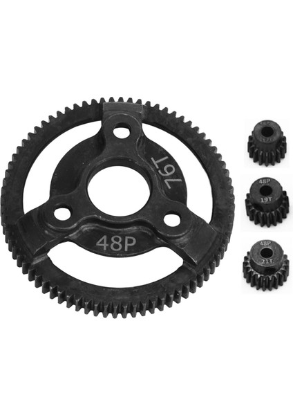 Rc Araba Dişli Kiti 48P 76T Büyük Dişli 19T 20T 21T Pinyon Dişli Rc Araba Yedek Dişli Traxxas Slash 2WD 1/10 Rc Araba (Yurt Dışından)
