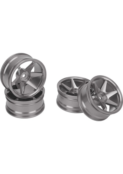 4 Adet Rc Tekerlek Göbeği Yeniden Kullanılabilir Cnc Işleme Alüminyum Alaşım Rc Jantlar 1/10 Rc Araba Aksesuarları Gümüş Beyaz (Yurt Dışından) fırsatları