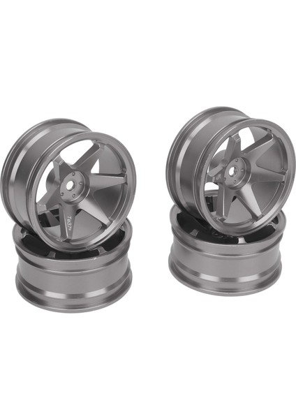 4 Adet Rc Tekerlek Göbeği Yeniden Kullanılabilir Cnc Işleme Alüminyum Alaşım Rc Jantlar 1/10 Rc Araba Aksesuarları Gümüş Beyaz (Yurt Dışından) indirimleri