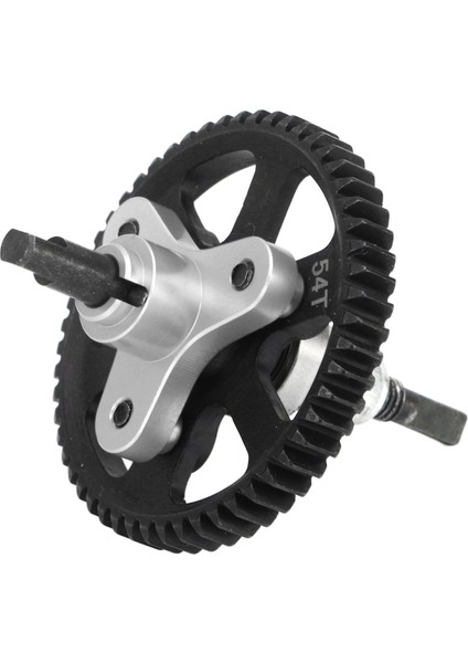 Diferansiyel Terlik Debriyajı 54T Alüminyum Çelik Diferansiyel Dişli Terlik Debriyajı Traxxas Slash 4x4 1/10 Rc Araba Gümüş (Yurt Dışından)