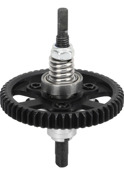 Diferansiyel Terlik Debriyajı 54T Alüminyum Çelik Diferansiyel Dişli Terlik Debriyajı Traxxas Slash 4x4 1/10 Rc Araba Gümüş (Yurt Dışından)